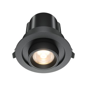 Maytoni Technical Hidden Lampa wpuszczana DL095-01-10W3K-B Black