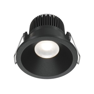 Maytoni Technical Zoom Lampa wpuszczana DL034-01-06W4K-D-B Black