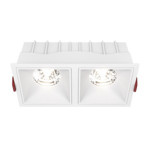 Maytoni Technical Alfa LED Lampa wpuszczana DL043-02-15W4K-SQ-W White