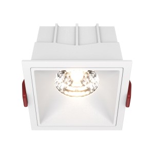 Maytoni Technical Alfa LED Lampa wpuszczana DL043-01-15W3K-SQ-W White