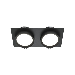 Maytoni Technical Hoop Lampa wpuszczana DL086-02-GX53-SQ-B Black