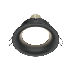 Maytoni Technical Slim Lampa wpuszczana DL027-2-01B Black