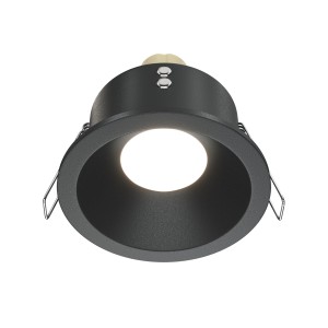 Maytoni Technical Zoom Lampa wpuszczana DL032-2-01B Black