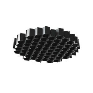 Maytoni Technical - Filtry przeciwśnieżne HoneyComb-D26 Black