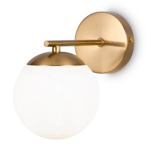 Maytoni Modern Marble Lampa ścienna (kinkiet) MOD187WL-01BS Brass