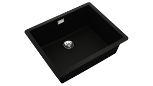 Teka zlewozmywak syntetyczny RADEA R10 50.40 M-TG BLACK CARBON 115230051