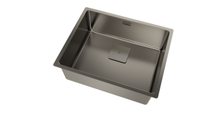 Teka zlewozmywak stalowy FLEXLINEA RS15 50.40 3½ SQ W/OVF SP PVD TITANIUM 115000024
