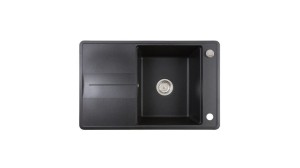 Teka zlewozmywak syntetyczny ESTELA 50 B-TQ 1B 1D REV 2Ø AUTO WST ONYX BLACK 40148080