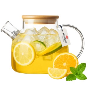Zaparzacz do herbaty Bergman dzbanek szklany 1000 ml z sitkiem