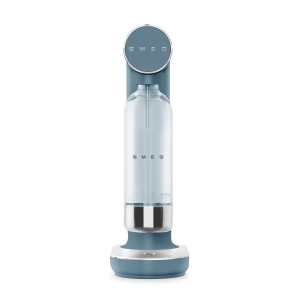 Saturator do wody gazowanej storm blue mat 800ml bez prądu Smeg SKC01SBM