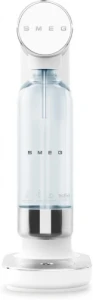 Saturator do wody gazowanej biały mat bez prądu butelka 800ml Smeg SKC01WHM