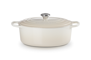 Owalna Brytfanna 31 cm SIGNATURE Meringue Le Creuset 21177247164430