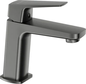 Bateria umywalkowa titanium stojąca jednouchwytowa nowoczesna BQL_D20M