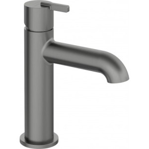 Bateria umywalkowa titanium stojąca jednouchwytowa nowoczesna BQS_D20M