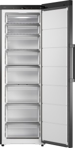 Asko Zamrażarka Wolnostojąca KitchenFit 185 cm NoFrost Czarna stal RFF586KNCB1