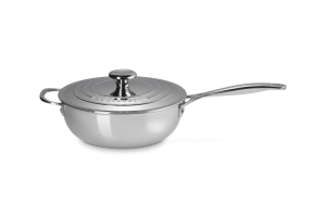 Le Creuset 3-PLY PLUS Sauté z pokrywką i uchwytem 24 cm 96601424001700