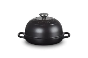 Le Creuset Brytfanna do pieczenia chleba żeliwna 24 cm czarna mat 21301240000430
