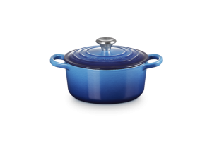Le Creuset Brytfanna Okrągła 18 cm Azure, Kolekcja Signature 21177182202430