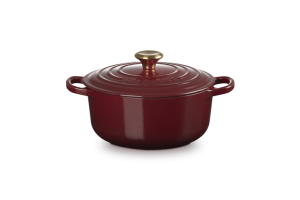 Le Creuset Brytfanna Okrągła 20 cm Garnet Signature 21177209494441