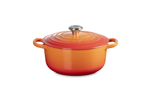 Le Creuset Brytfanna Okrągła 20cm Płomienny, Kolekcja Signature 21177200902430