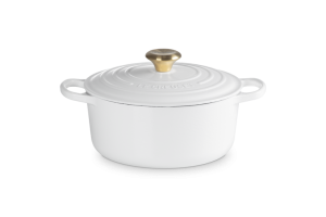 Le Creuset Brytfanna Okrągła 24 cm Biała 21177240101441
