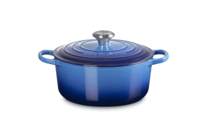 Le Creuset Brytfanna Okrągła 24cm Azure Signature 21177242202430