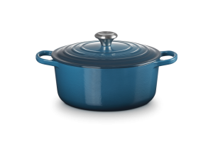 Le Creuset Brytfanna Okrągła 26 cm Deep Teal 21177266422430