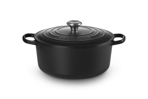 Le Creuset Brytfanna Okrągła 28 cm Czarna Matt Signature 21177280000430