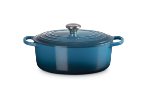 Le Creuset Brytfanna Owalna 29 cm Deep Teal 21178296422430
