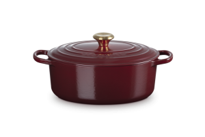Le Creuset Brytfanna Owalna 29 cm Garnet Signature 21178299494441