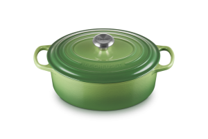 Le Creuset Brytfanna Owalna 29 cm Signature Bamboo 21178294082430