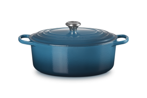 Le Creuset Brytfanna Owalna 31 cm Deep Teal 21178316422430