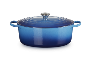 Le Creuset Brytfanna Owalna 33 cm Azure, Kolekcja Signature 21178332202430