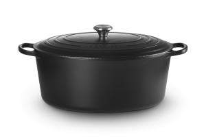 Le Creuset Brytfanna Owalna 40 cm Czarny Matt 21178400000430