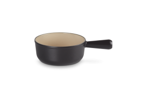 Le Creuset Caquelon 18 cm czarny mat do fondue 20007180002460