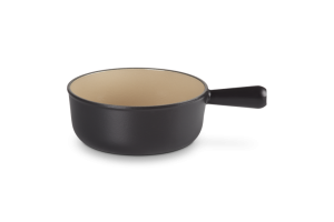 Le Creuset Caquelon 22 cm czarny mat do fondue 20007220002460