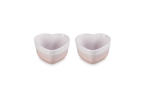 Le Creuset Foremka Serce Shell Pink 79082307770000