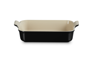 Le Creuset Forma do zapiekania prostokątna 32 cm czarna błyszcząca 71102321400001