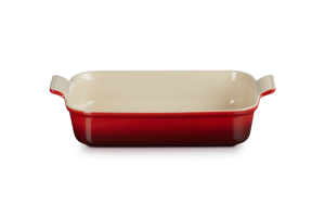 Le Creuset Forma do zapiekania prostokątna 32 cm wiśniowa 71102320600001