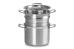 Le Creuset Garnek do Makaronu 3-PLY Stal Nierdzewna 20cm 96200520001000
