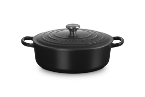 Le Creuset Garnek Gourmet 30 cm Czarny Matt 21179300000430