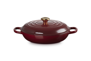 Le Creuset Garnek Żeliwny Gourmet 30 cm Garnet 21180309494441