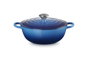Le Creuset Garnek Żeliwny Signature 26 cm Azure 21114262200430