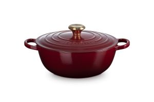 Le Creuset Garnek Żeliwny Signature 26 cm Garnet 21114269490441