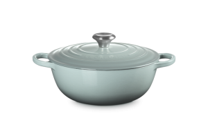 Le Creuset Garnek Żeliwny Signature 26 cm Sea Salt 21114267170430