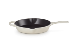 Le Creuset Głęboka Patelnia Żeliwna 26 cm Meringue 20187267160422