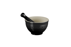 Le Creuset Moździerz Czarny Błyszczący Kamionkowy 0,3L 81209301400003