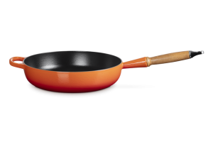 Le Creuset Patelnia Sauté Żeliwna 28cm z Drewnianym Uchwytem 20259280900422