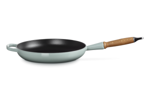 Le Creuset Patelnia Żeliwna z Drewnianym Uchwytem 28 cm Sea Salt 20258287170422