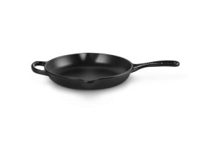 Le Creuset Patelnie Żeliwna 23cm Czarny Mat Kolekcja Signature 20182230000422